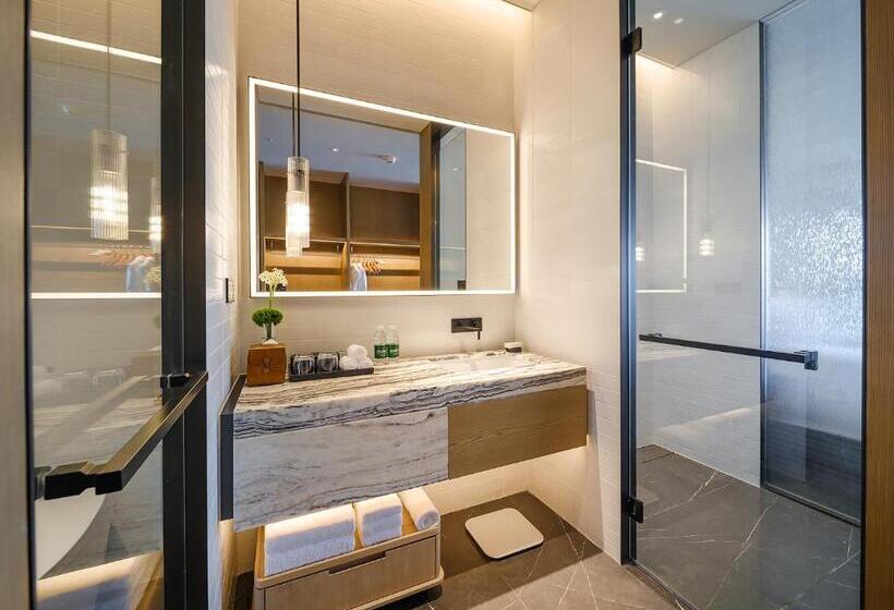 בית מלון כפרי Mumian Chengdu Dongan Lake