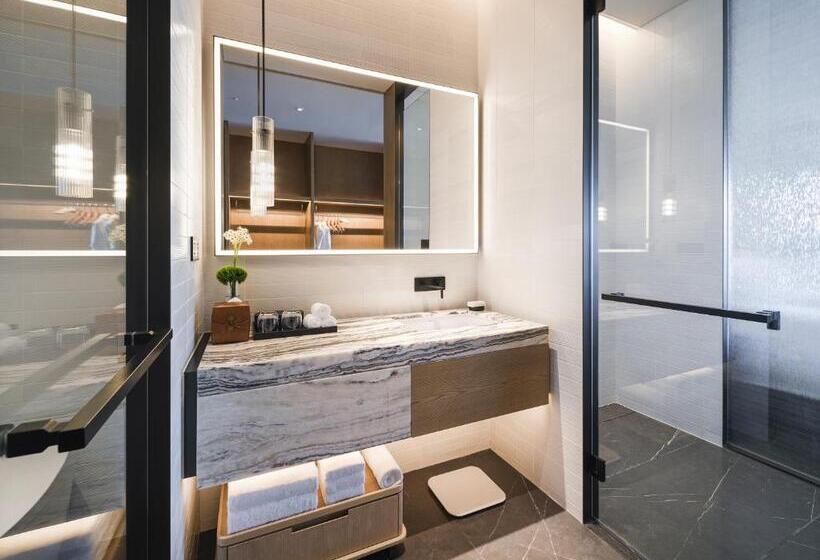 בית מלון כפרי Mumian Chengdu Dongan Lake