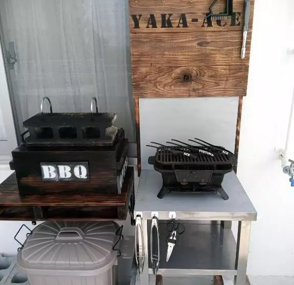 ペンション オーシャンビューfortuna Yaka Ace 12名対応 海まで徒歩 シャワールーム 2 Bbq Ok