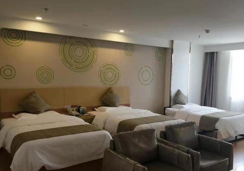 בית מלון כפרי Greentree Inn Hohhot Tumote Left Flag