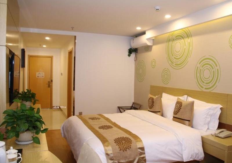 בית מלון כפרי Greentree Inn Hohhot Tumote Left Flag