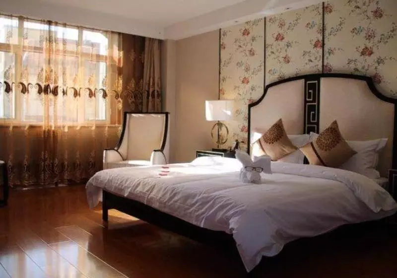 ホテル Greentree Inn Hohhot Tumote Left Flag