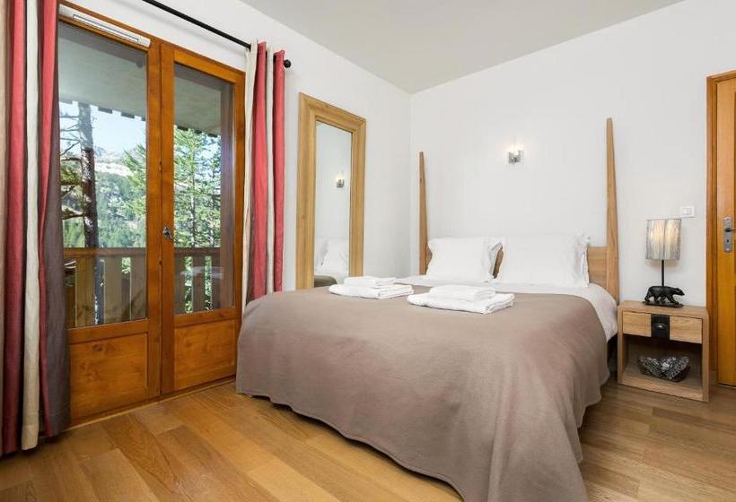 اقامتگاه Madame Vacances Les Chalets De La Diva