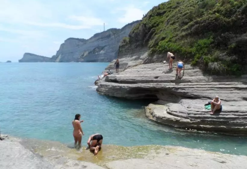 Logas Beach Studios Peroulades Corfu