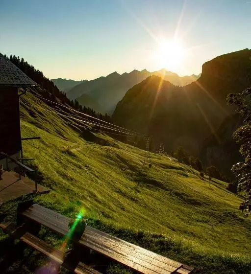 ホテル Berggasthaus Gitschenen