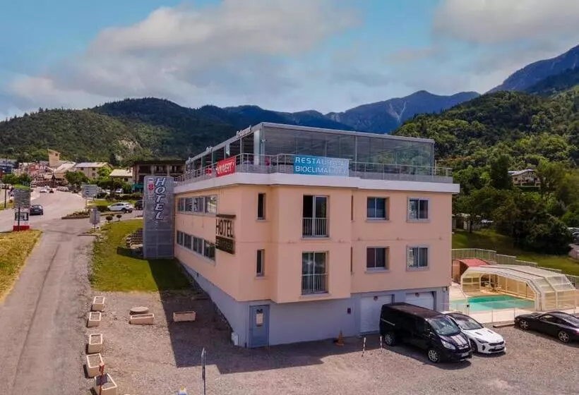 ホテル Hôtel Les Flots Bleus