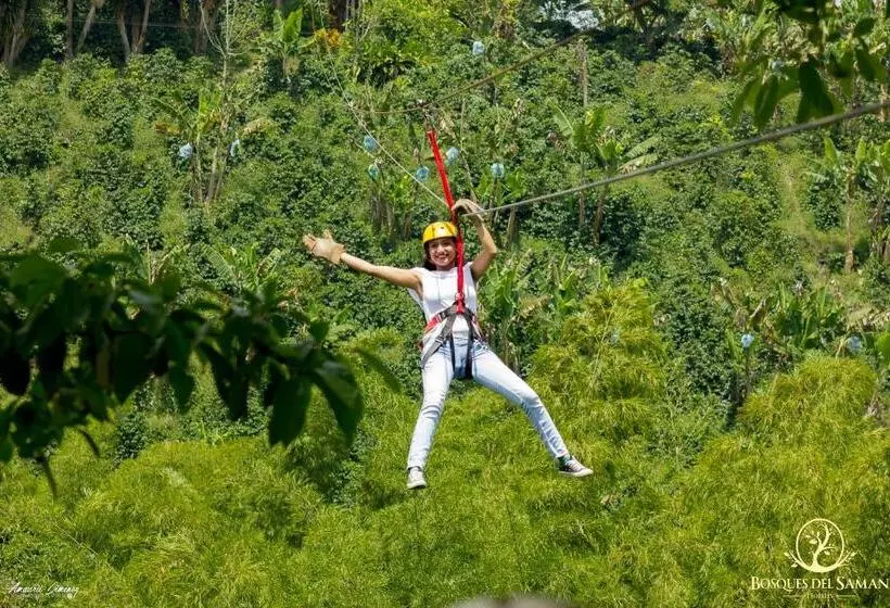 ホテル Bosques Del Saman Alcala