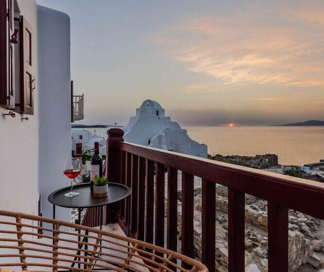 Отель Sunset Paraportiani Rooms