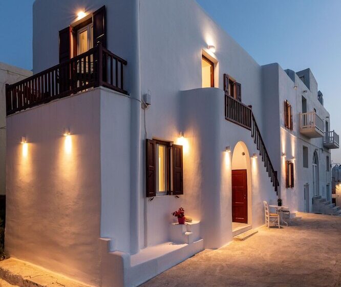 Отель Sunset Paraportiani Rooms