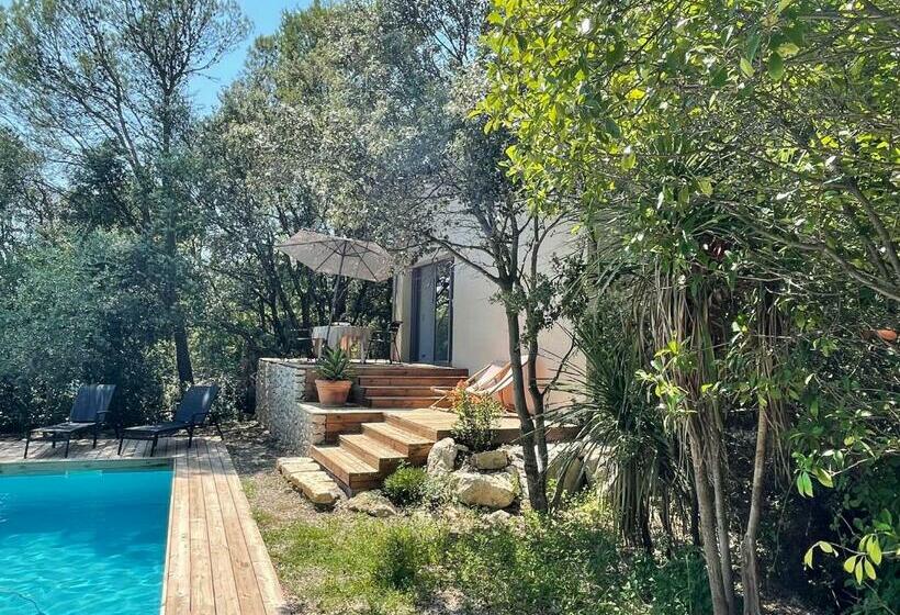 펜션 Oustal Du Pic Saint Loup