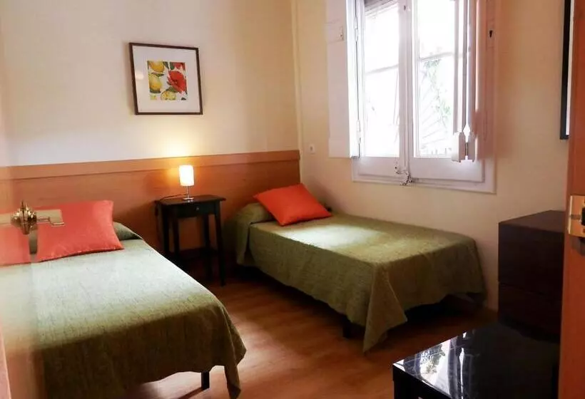هاستل Barcelona Central Garden Hostal