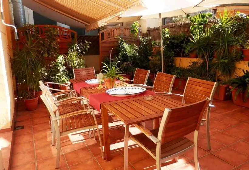 هاستل Barcelona Central Garden Hostal