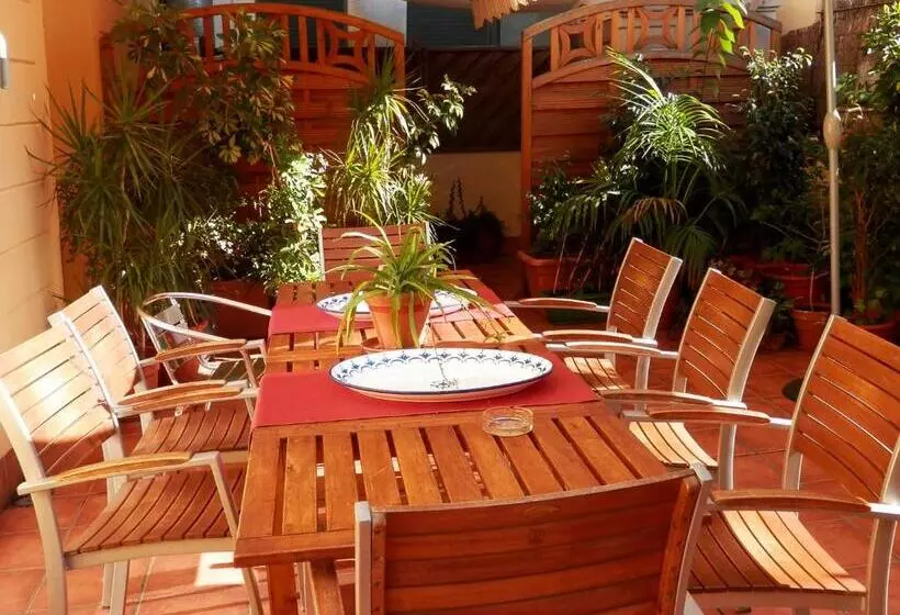 هاستل Barcelona Central Garden Hostal