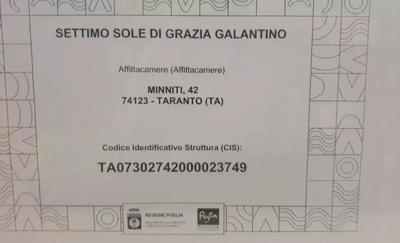 پانسیون Settimo Sole Affitta Camere