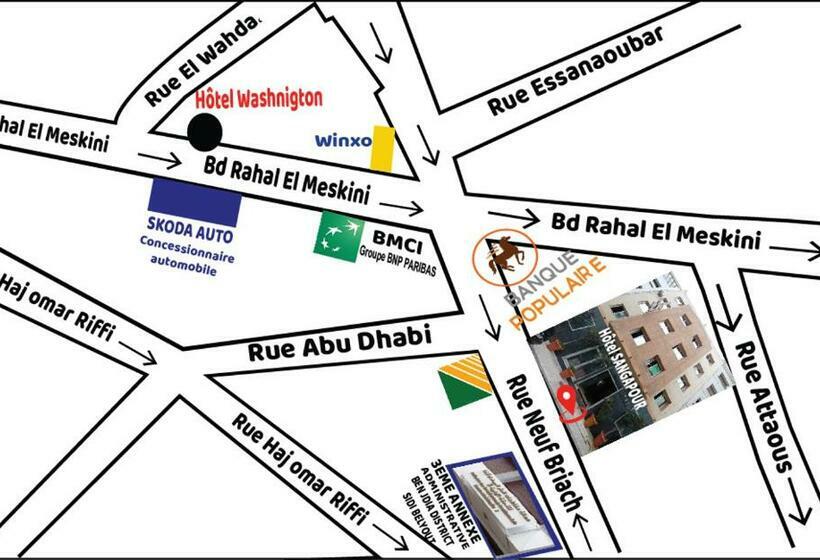 酒店 Singapour Maroc