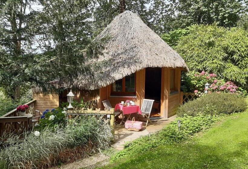مبيت وإفطار La Cabane De Cécile La Hutte