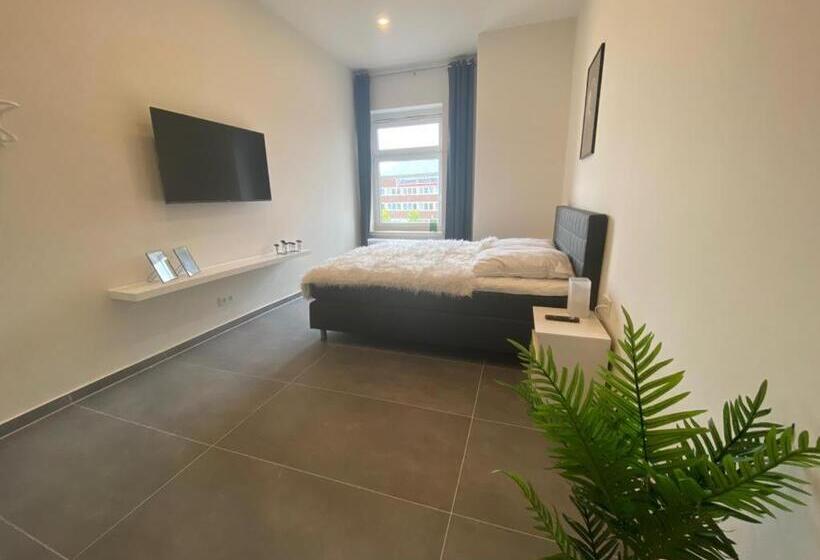 پانسیون Ferienwohnungen An Der Deichstraße 2. Og