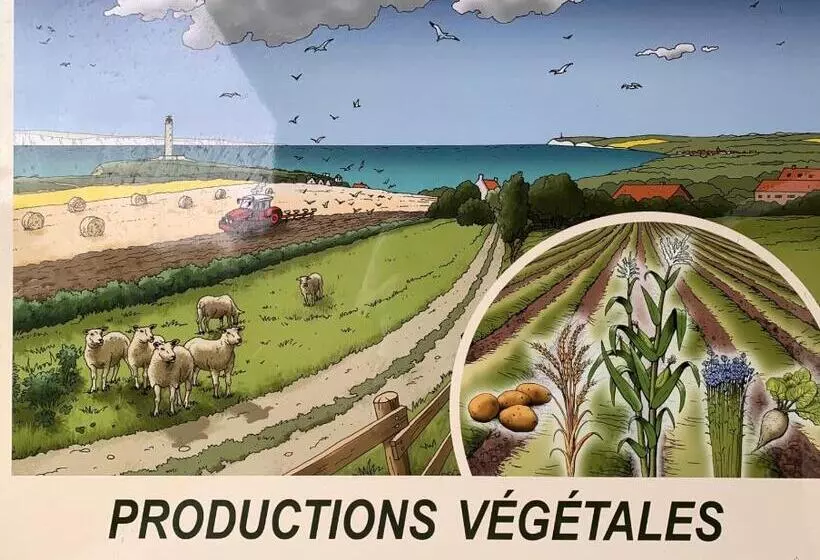 ペンション Ferme De La Haute Escalles