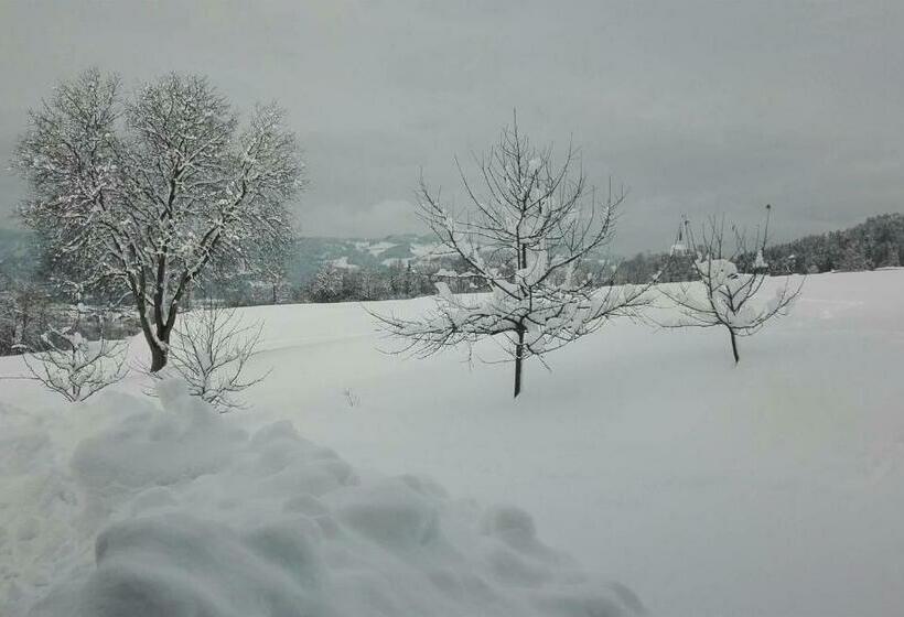 בית מלון כפרי Selbstversorgerhütte Plafing