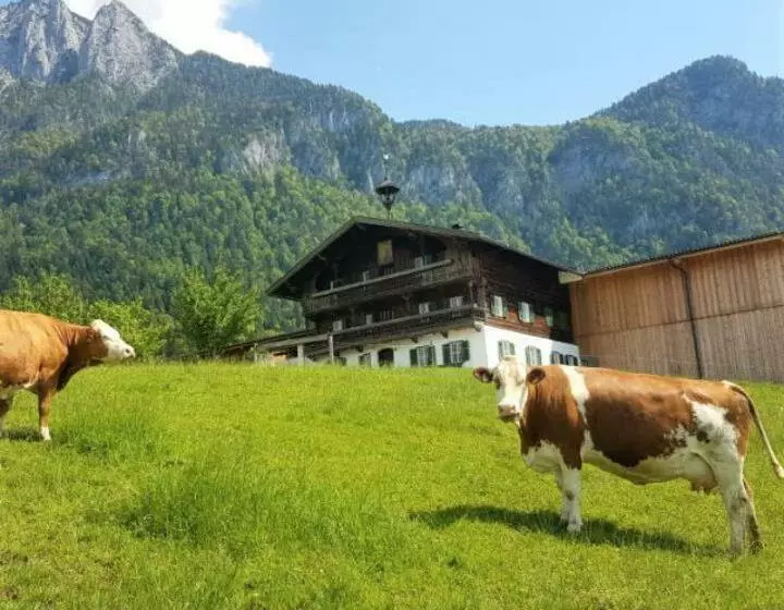 هتل Selbstversorgerhütte Plafing