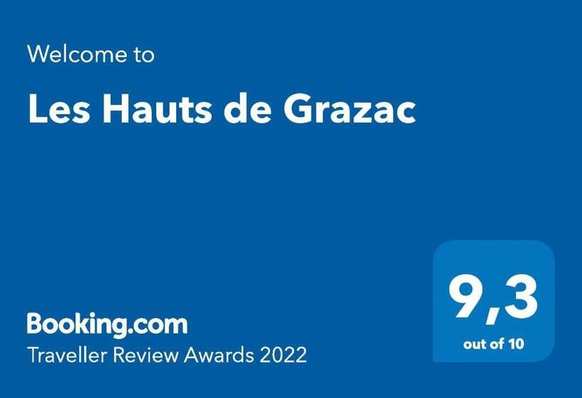 צימר Les Hauts De Grazac, Chambres Et Tables D Hôtes