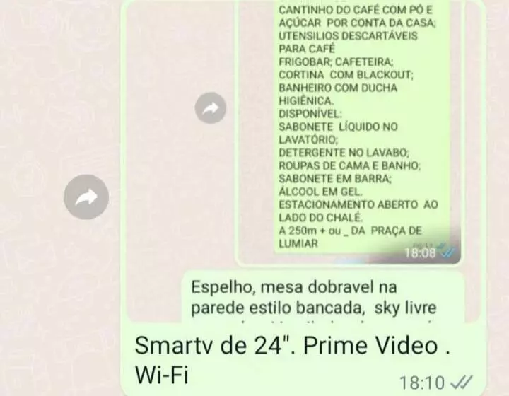 Majatalo Chalés Mimar Lumiar Suítes Individuais