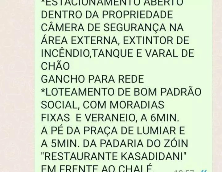 Majatalo Chalés Mimar Lumiar Suítes Individuais