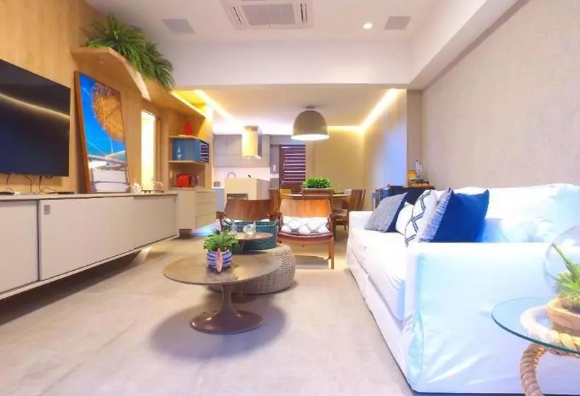 リゾートホテル Barra Bali Apartamento 06 Paraíso à Beira Mar