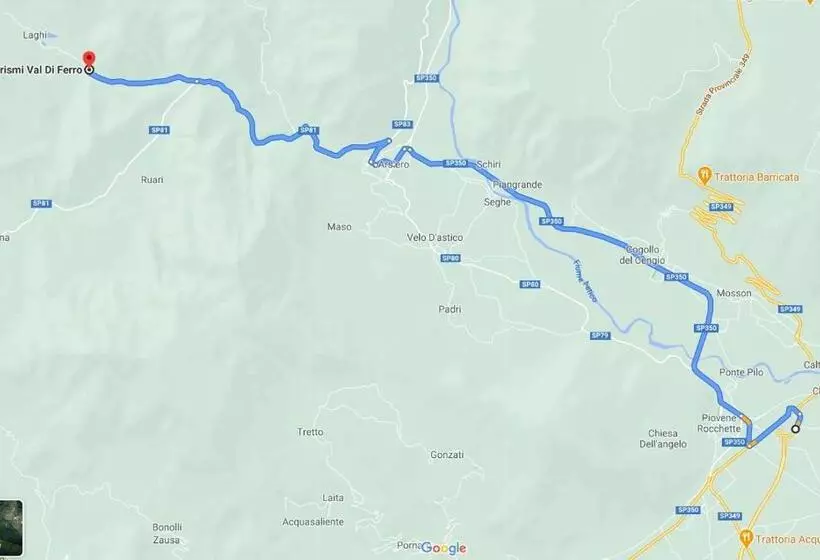 ホテル Agriturismo Val Di Ferro
