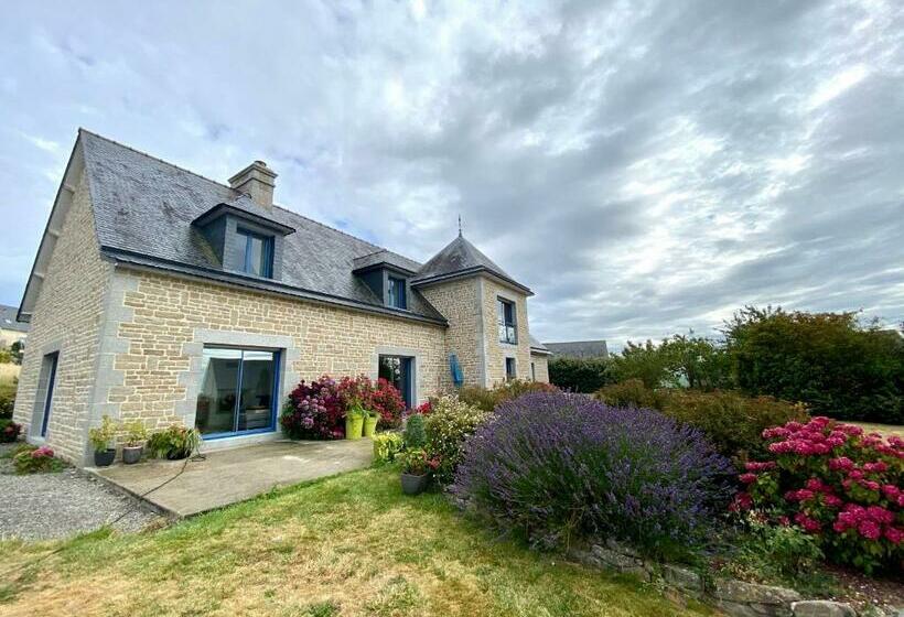 ベッドアンドブレックファースト L Aurore De La Baie, Vue Sur Le Mont Saint Michel
