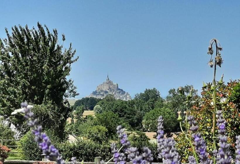 ベッドアンドブレックファースト L Aurore De La Baie, Vue Sur Le Mont Saint Michel