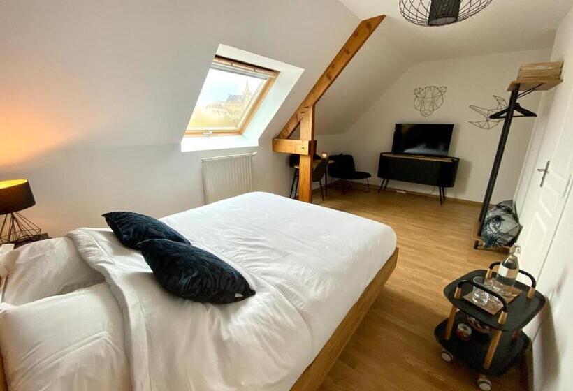 ベッドアンドブレックファースト L Aurore De La Baie, Vue Sur Le Mont Saint Michel