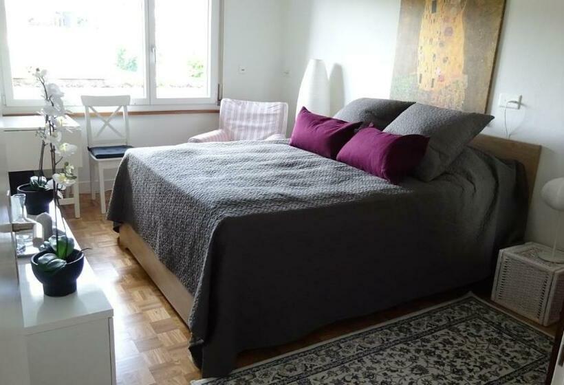 بنسيون Terrace Zug Guest Bedroom Or Apartment  Gästezimmer Oder Ganze Wohnung