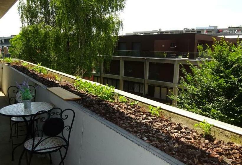 بنسيون Terrace Zug Guest Bedroom Or Apartment  Gästezimmer Oder Ganze Wohnung