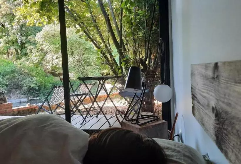 تختخواب و صبحانه La Cabane De Troyes   Chambre D Hôtes