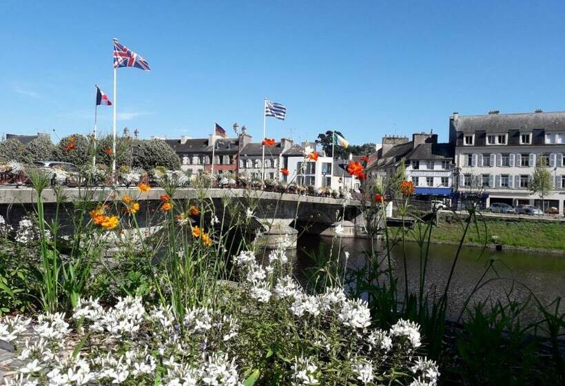 بنسيون Chambres, Camping La Pointe, Saint Coulitz, Chateaulin