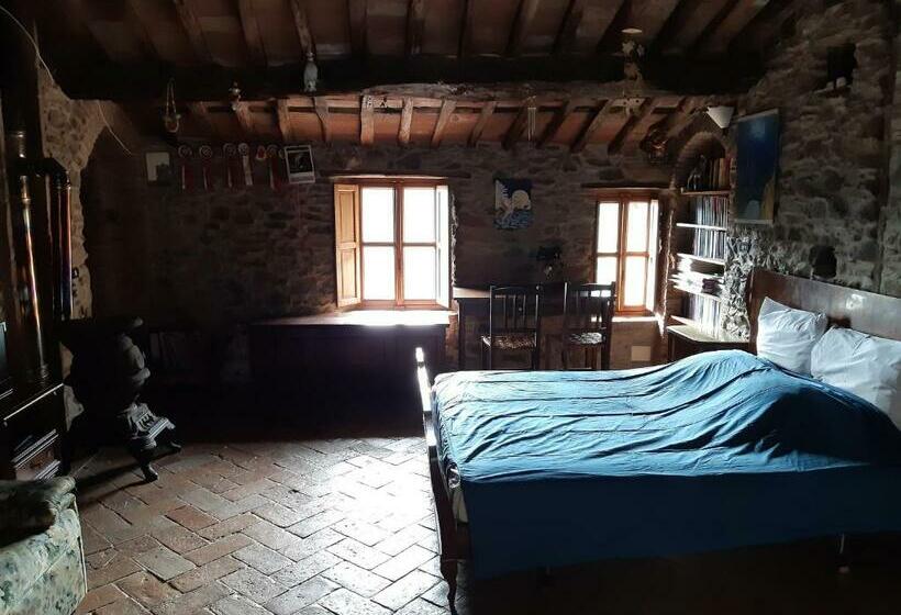 בית מלון כפרי Attic With Balcony At Locanda Del Capo