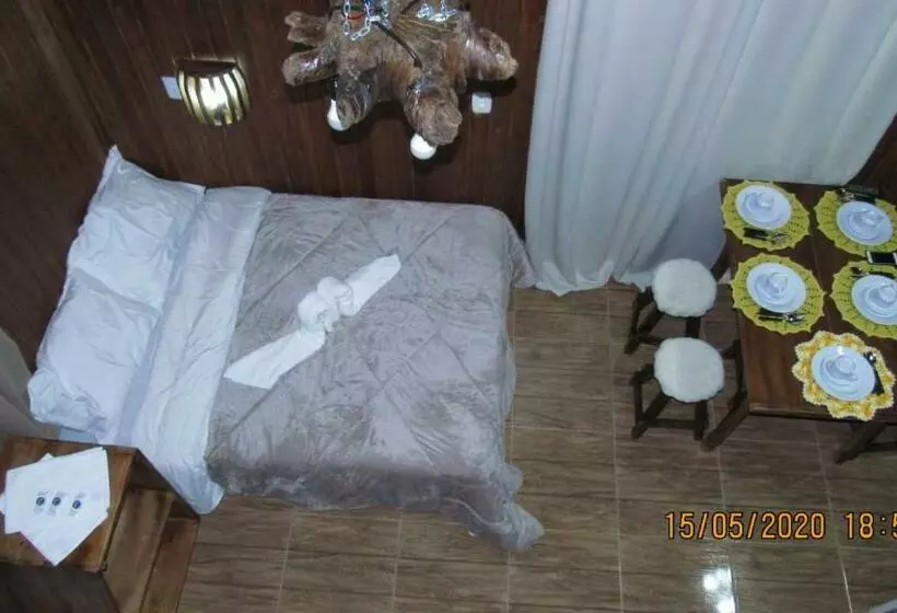 ユースホステル Chalés Vila De Urupema Quarto Papagaio Charão