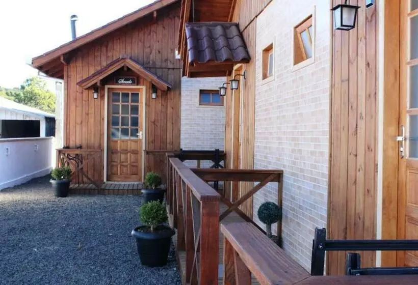 ユースホステル Chalés Vila De Urupema Quarto Papagaio Charão