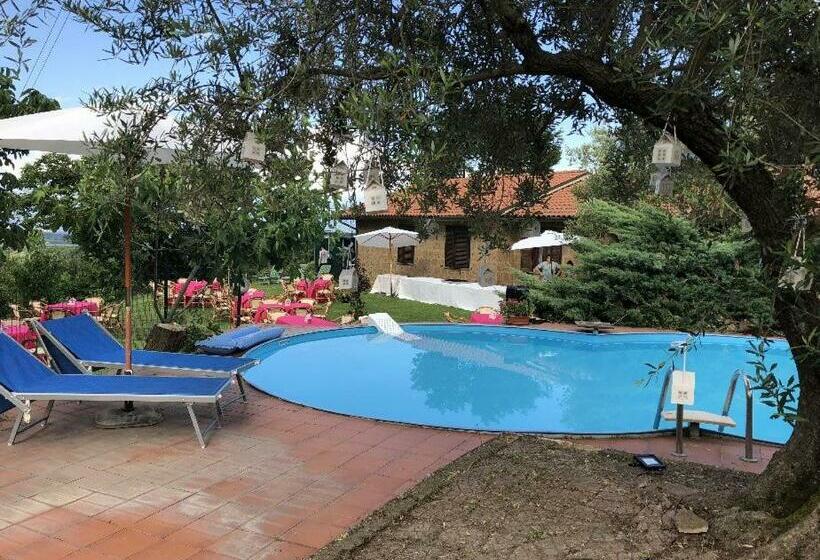 민박 Villa Di Charme Con Piscina E Jacuzzi Tra Roma E Viterbo