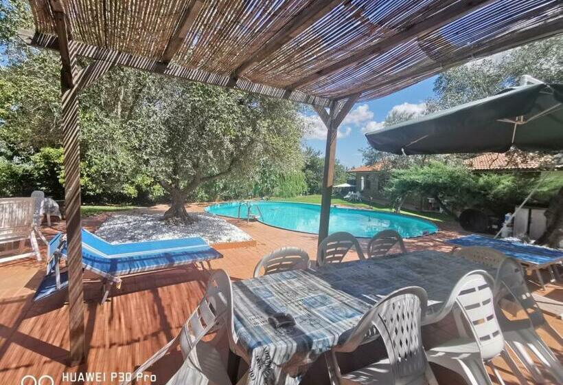 민박 Villa Di Charme Con Piscina E Jacuzzi Tra Roma E Viterbo