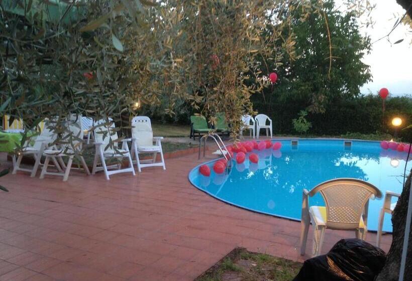 민박 Villa Di Charme Con Piscina E Jacuzzi Tra Roma E Viterbo