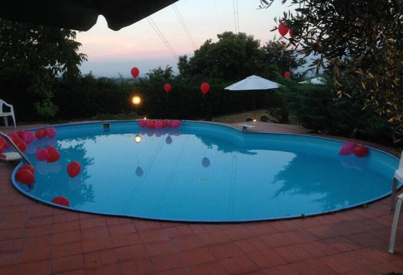 민박 Villa Di Charme Con Piscina E Jacuzzi Tra Roma E Viterbo