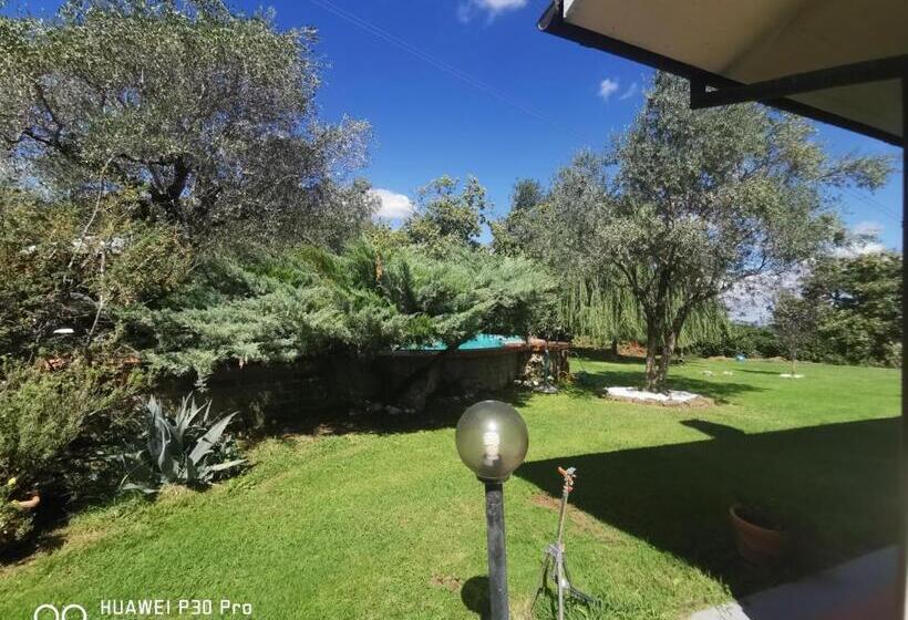 민박 Villa Di Charme Con Piscina E Jacuzzi Tra Roma E Viterbo