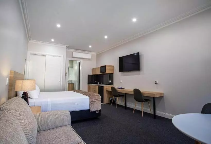 モーテル Red Waratah Accommodation