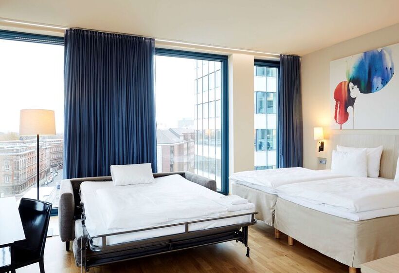 酒店 Scandic Hamburg Emporio