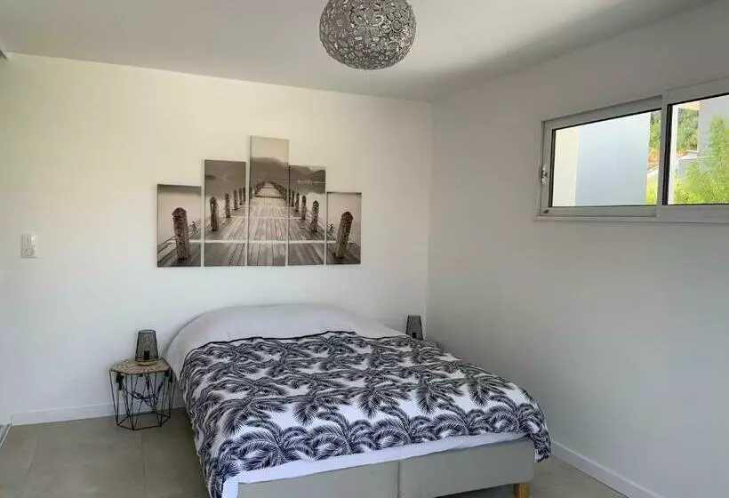 تختخواب و صبحانه Chambre Privée Avec Terrasse