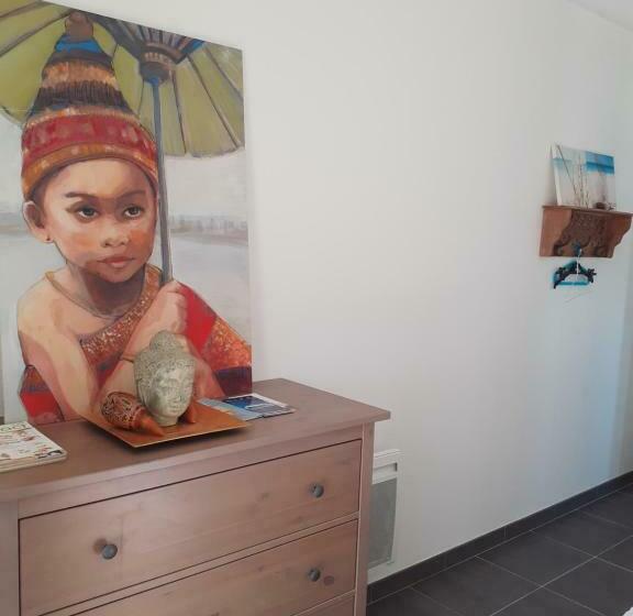 פנסיון Chambre Privée Au Coeur D Une Pinède Dans Un Quartier Résidentiel