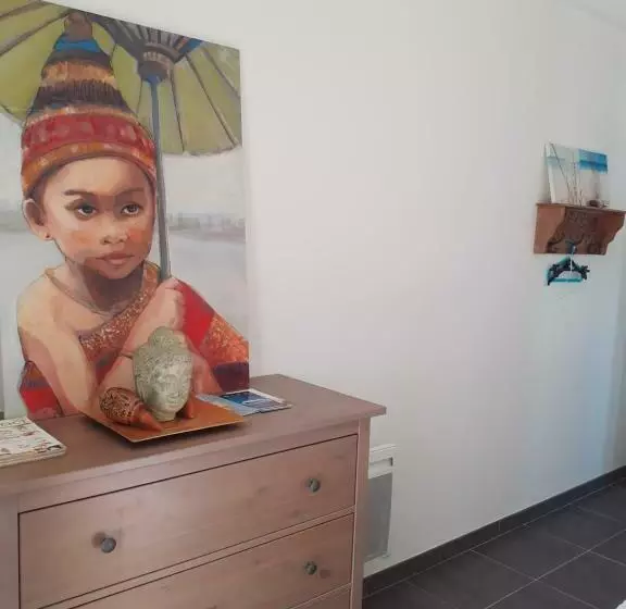 ペンション Chambre Privée Au Coeur D Une Pinède Dans Un Quartier Résidentiel