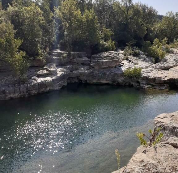 פנסיון Chambre Privée Au Coeur D Une Pinède Dans Un Quartier Résidentiel